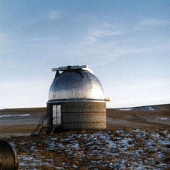 павильон телескопа МТМ-500 Кисловодской горной станции ГАО РАН