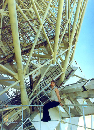 Июльский эксперимент, РТ-70 в Евпатории, Мария Нечаева, НИРФИ, между сеансами.
